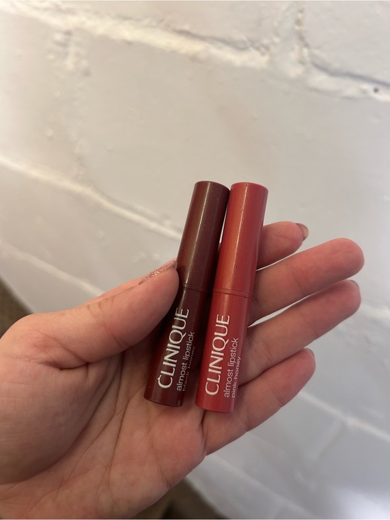 Clinique Other - Clinique Almost Lipstick Duo Black Honey and Pink Honey
